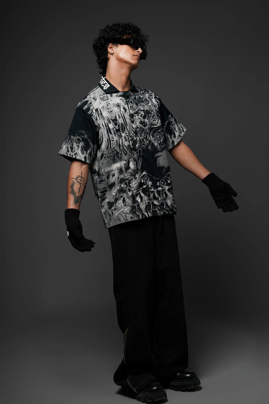 Black Ranbhoomi Shirt - Image 7