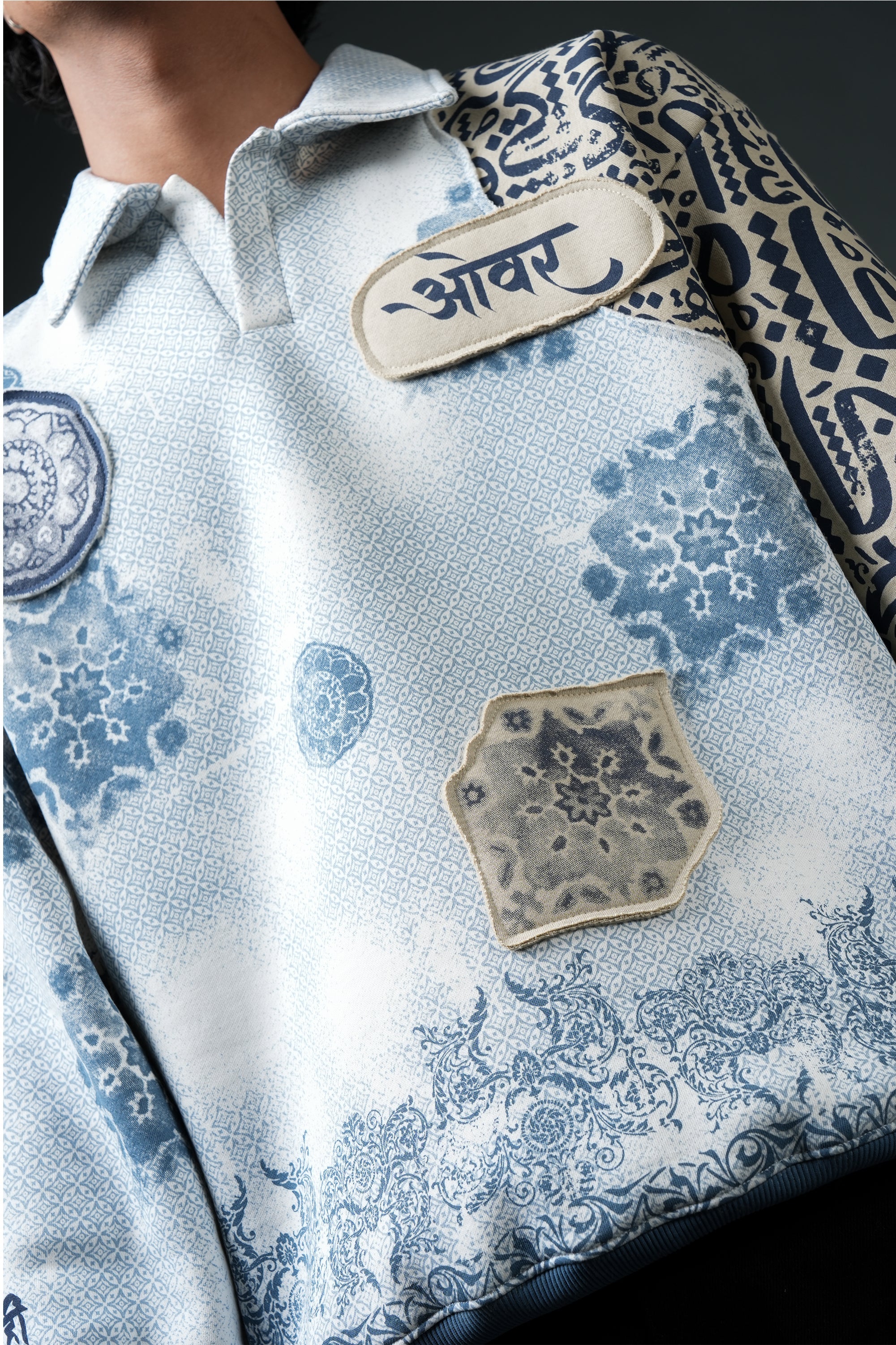 Ekanti-Kari Collared Sweatshirt - Image 5