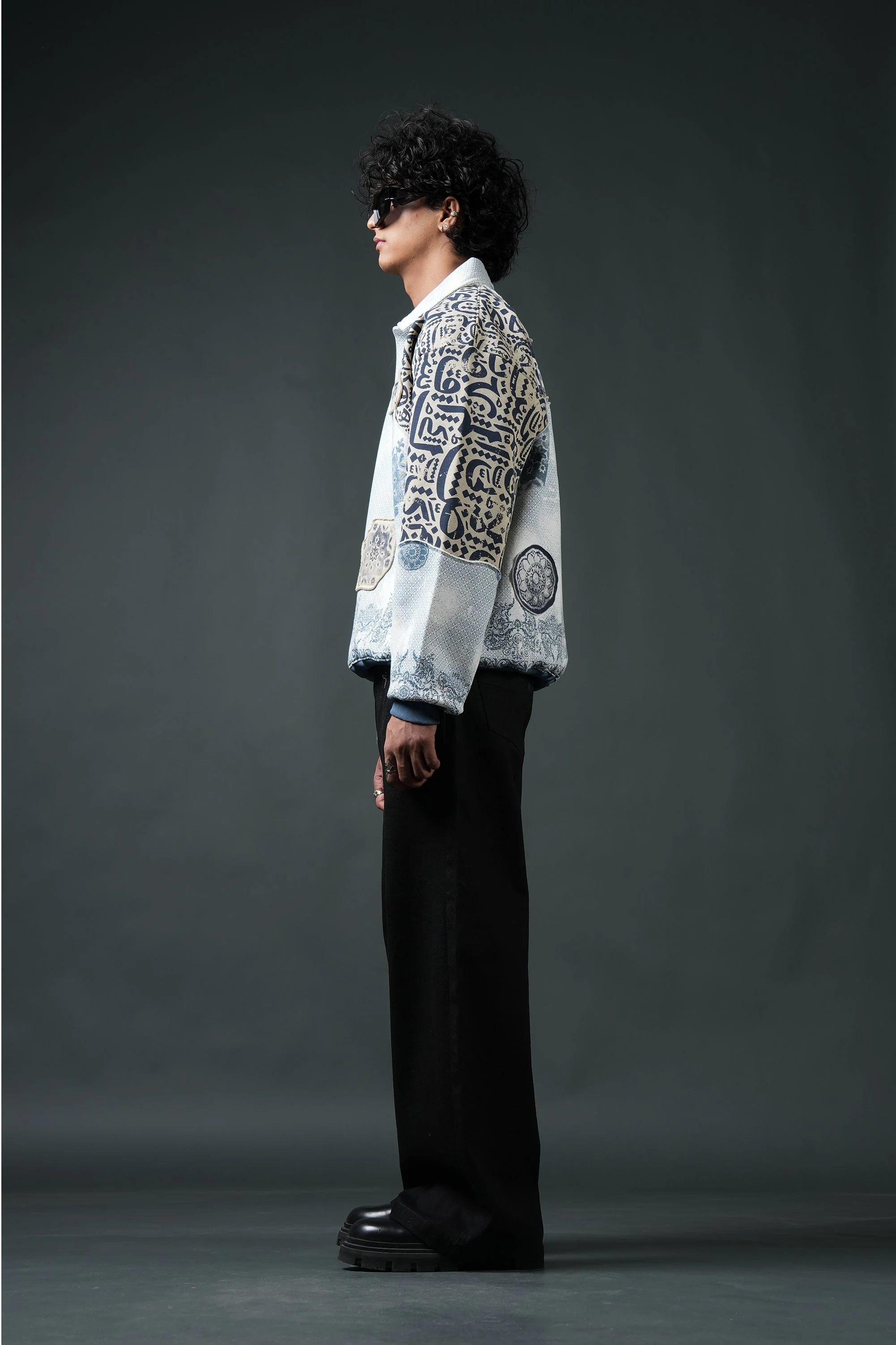 Ekanti-Kari Collared Sweatshirt - Image 6