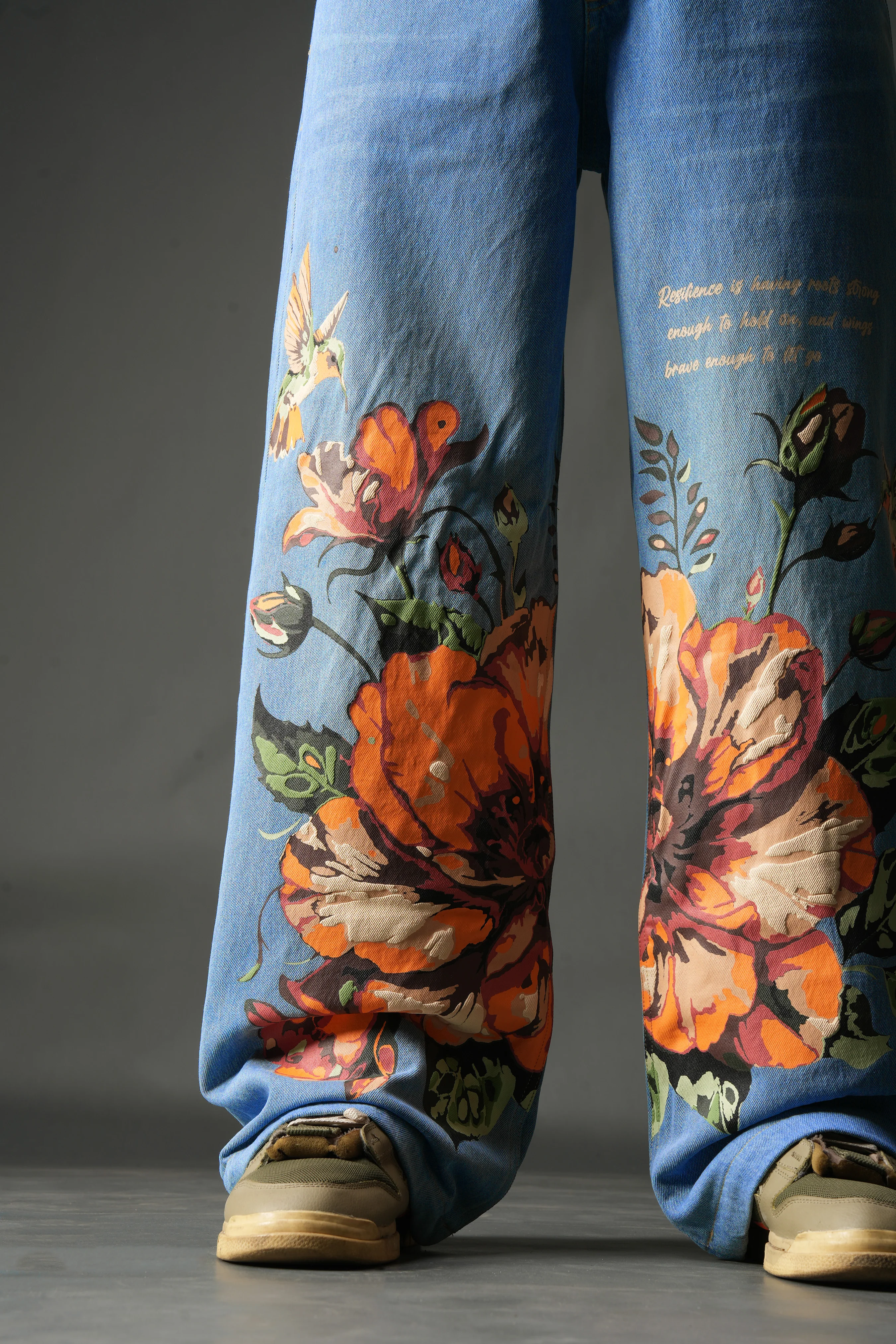 Indigo Poppy Denim - Image 3