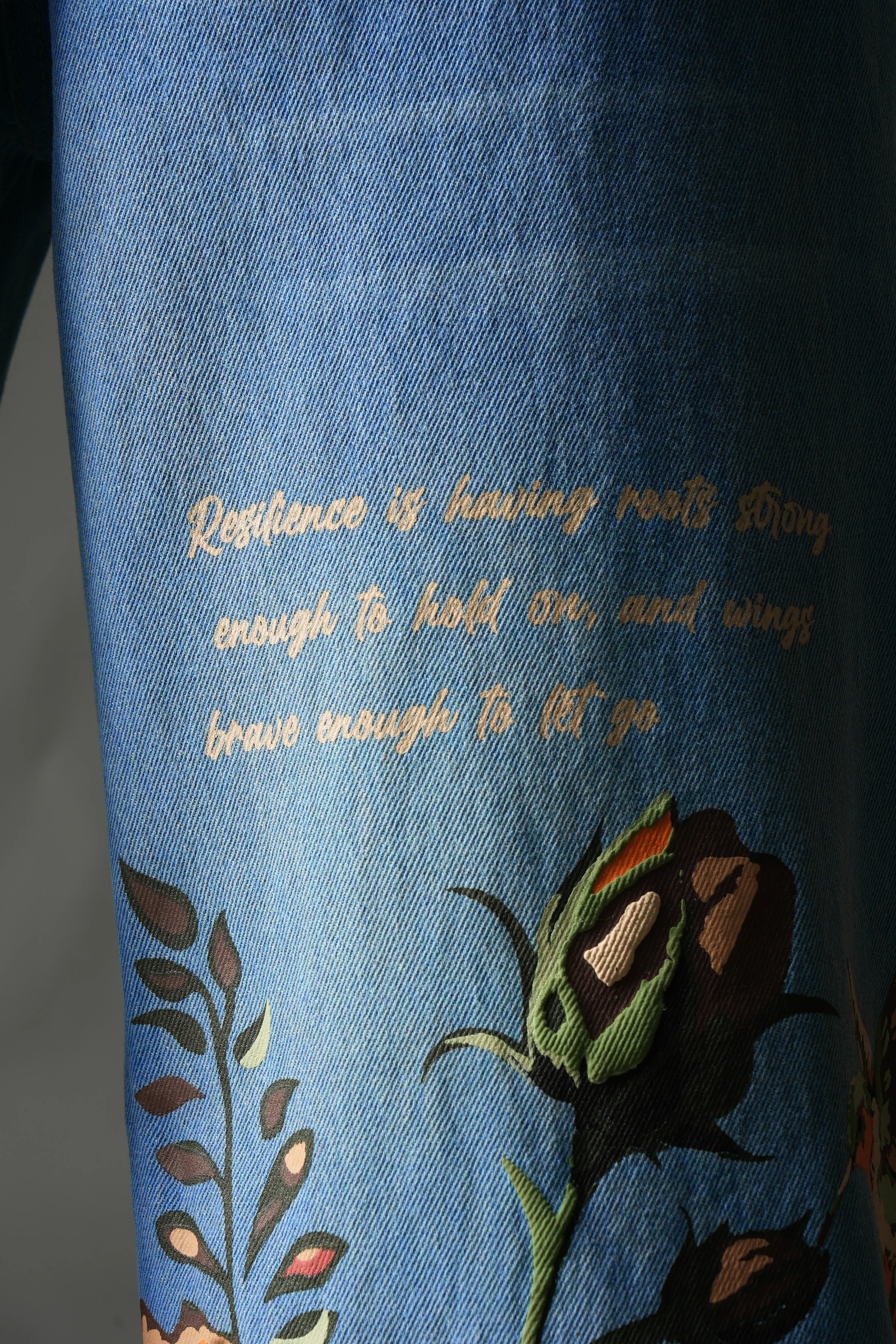 Indigo Poppy Denim - Image 5