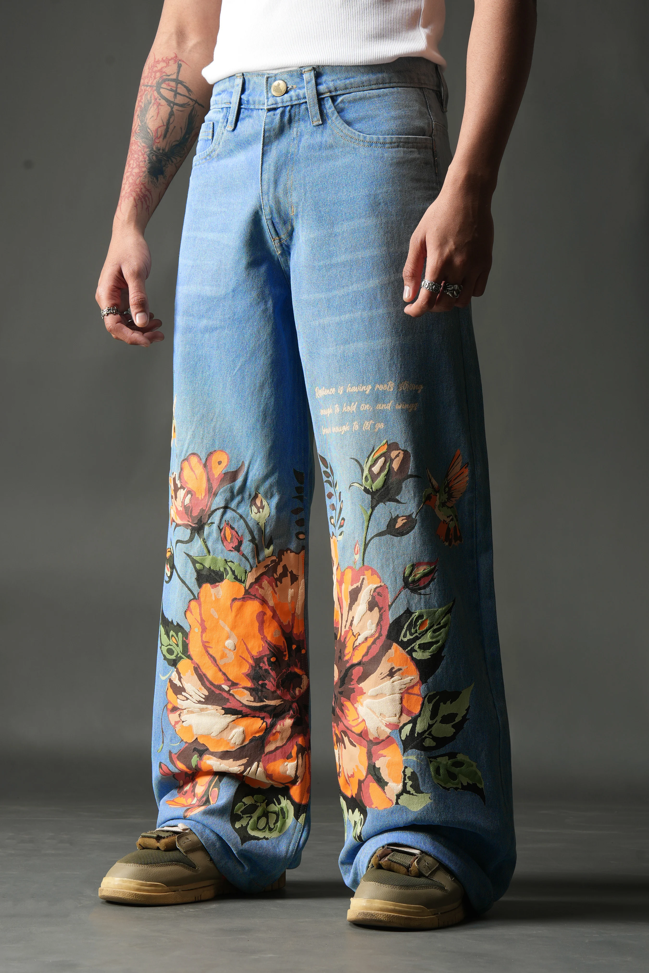 Indigo Poppy Denim - Image 7