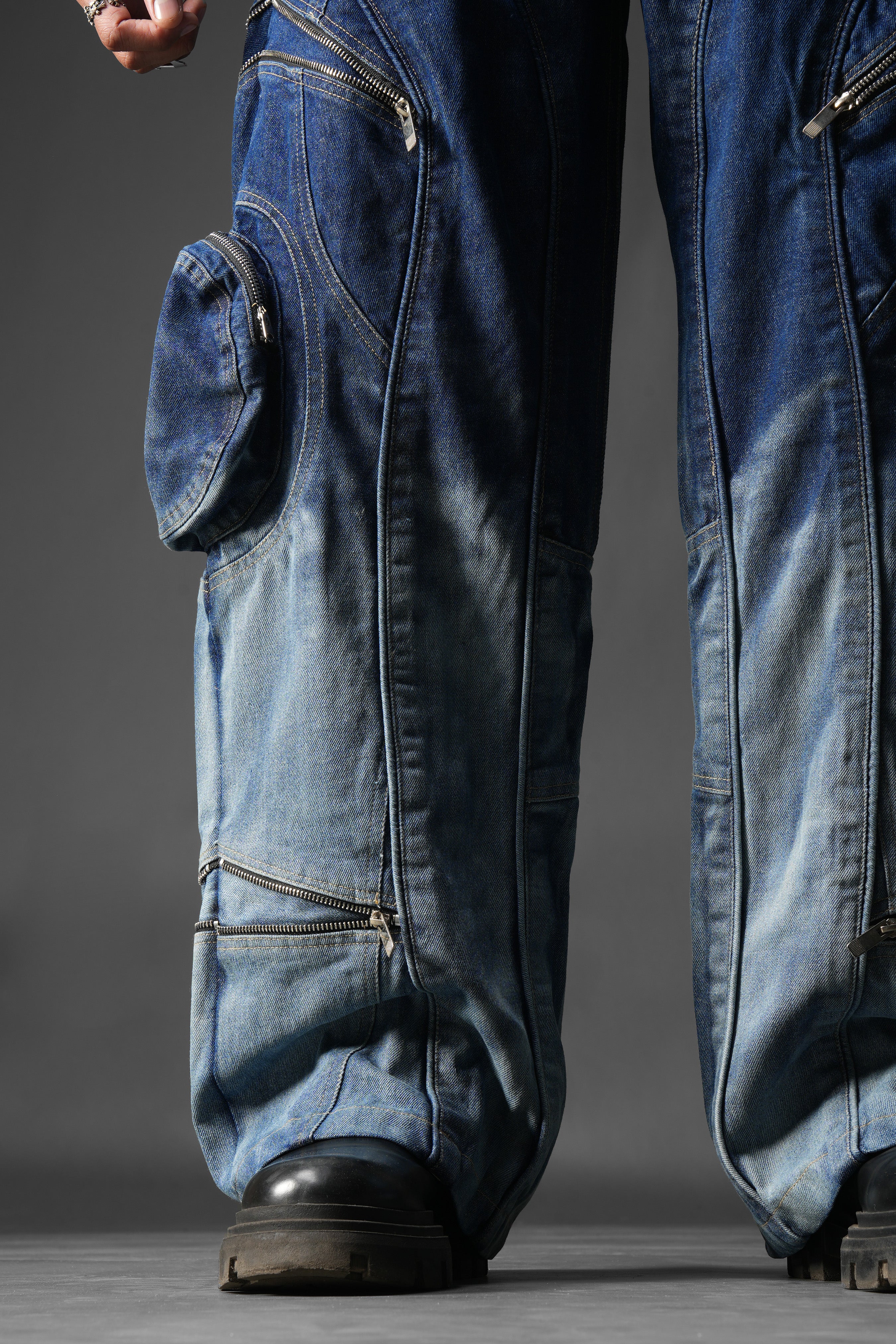 Ink Burn Utility Denims - Image 5