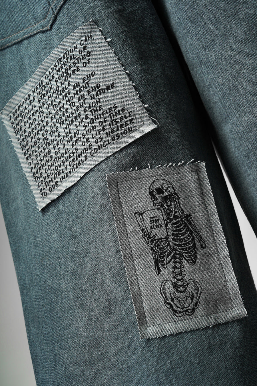 Mortality Grey Denims - Image 8