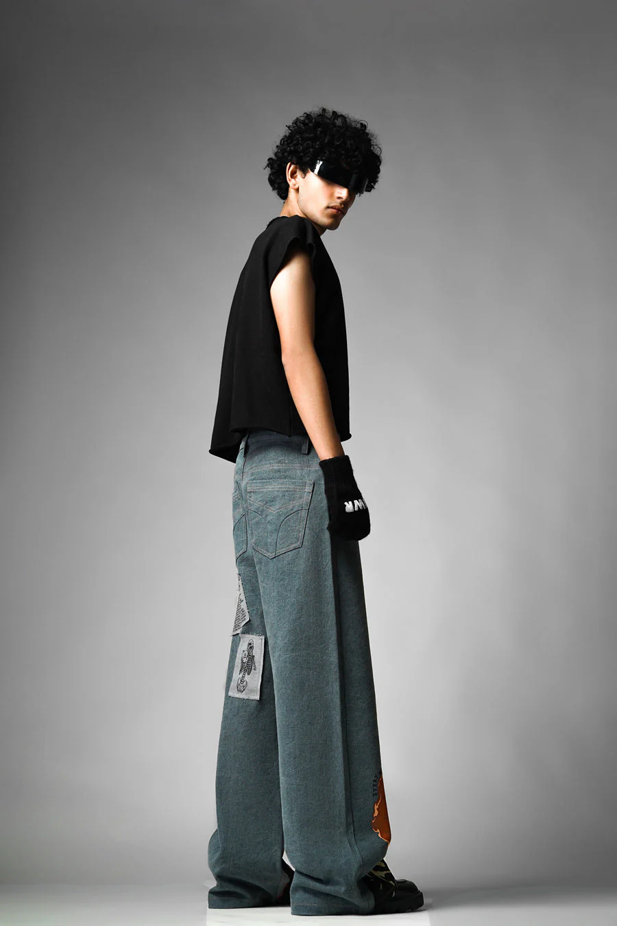 Mortality Grey Denims - Image 9