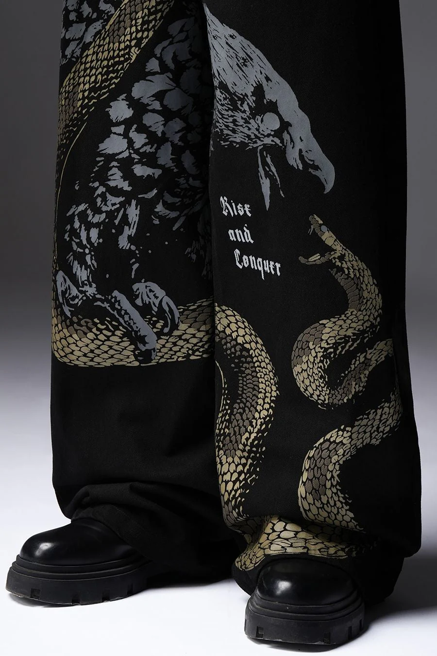 Rise and Conquer Black Denims - Image 3