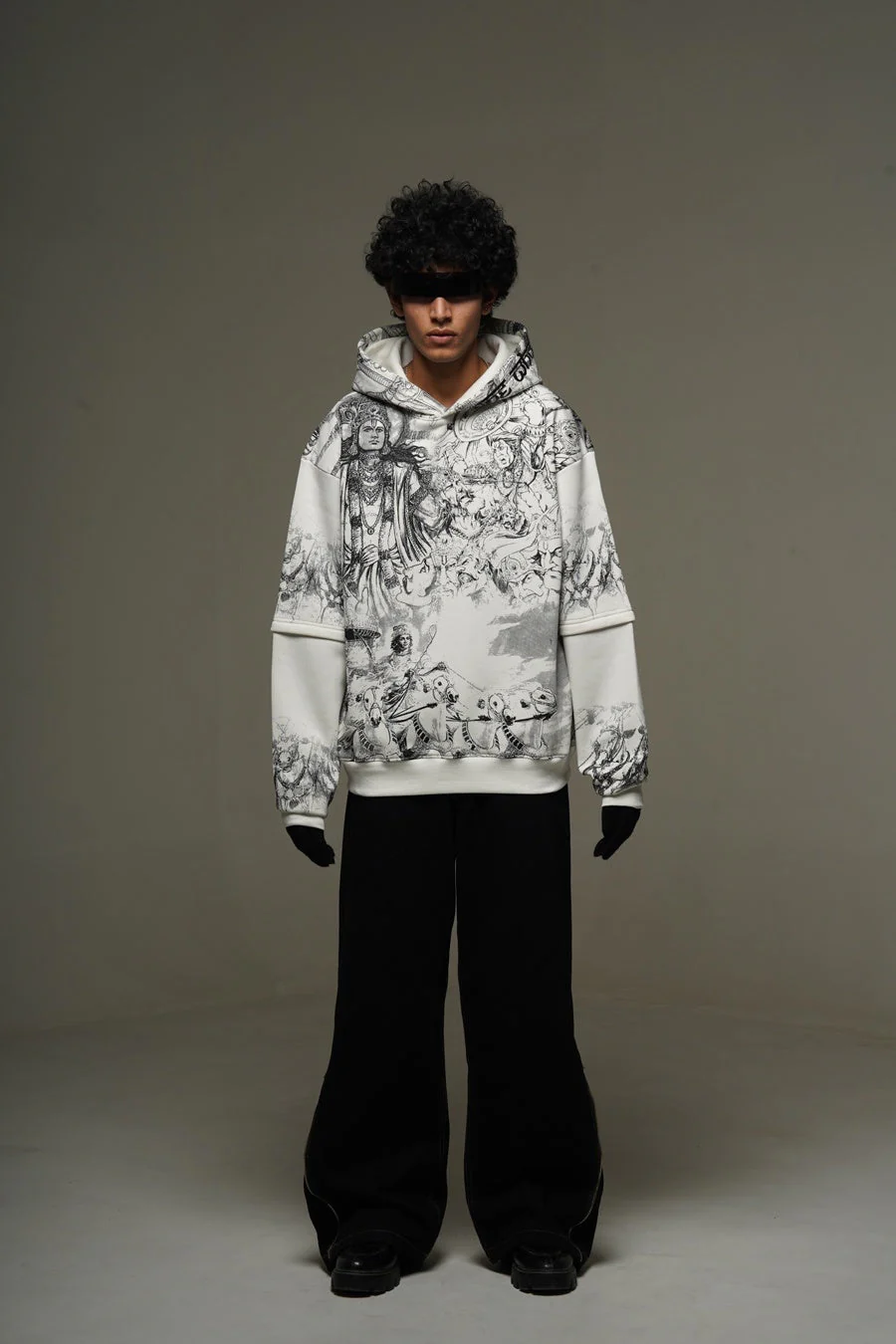 Sweatshirt White Ranbhoomi - Image 10