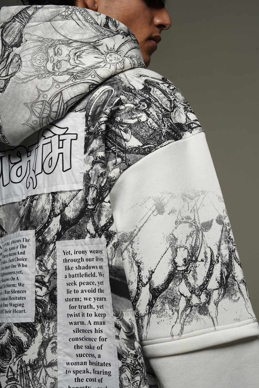 Sweatshirt White Ranbhoomi - Image 4