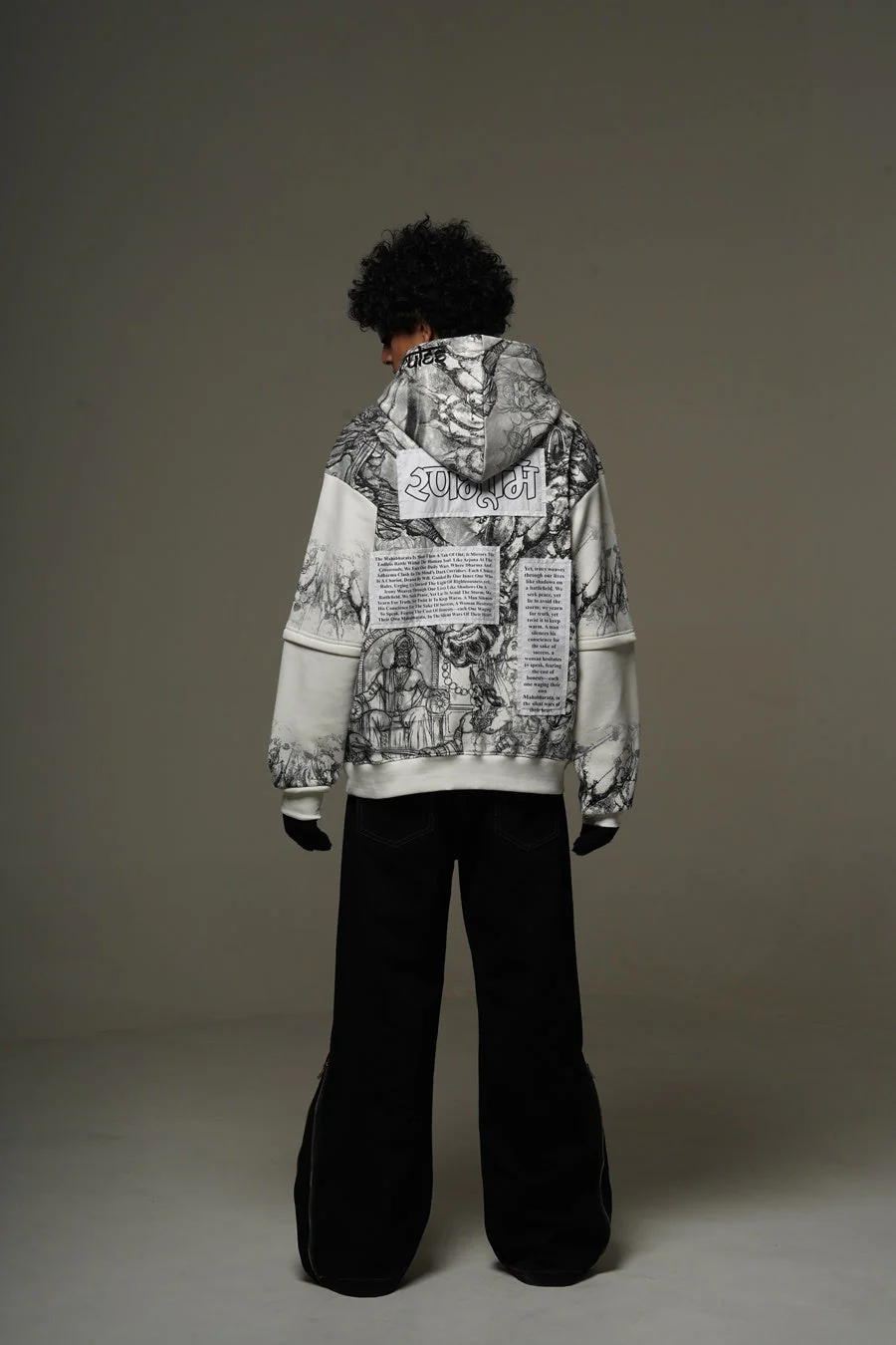 Sweatshirt White Ranbhoomi - Image 9