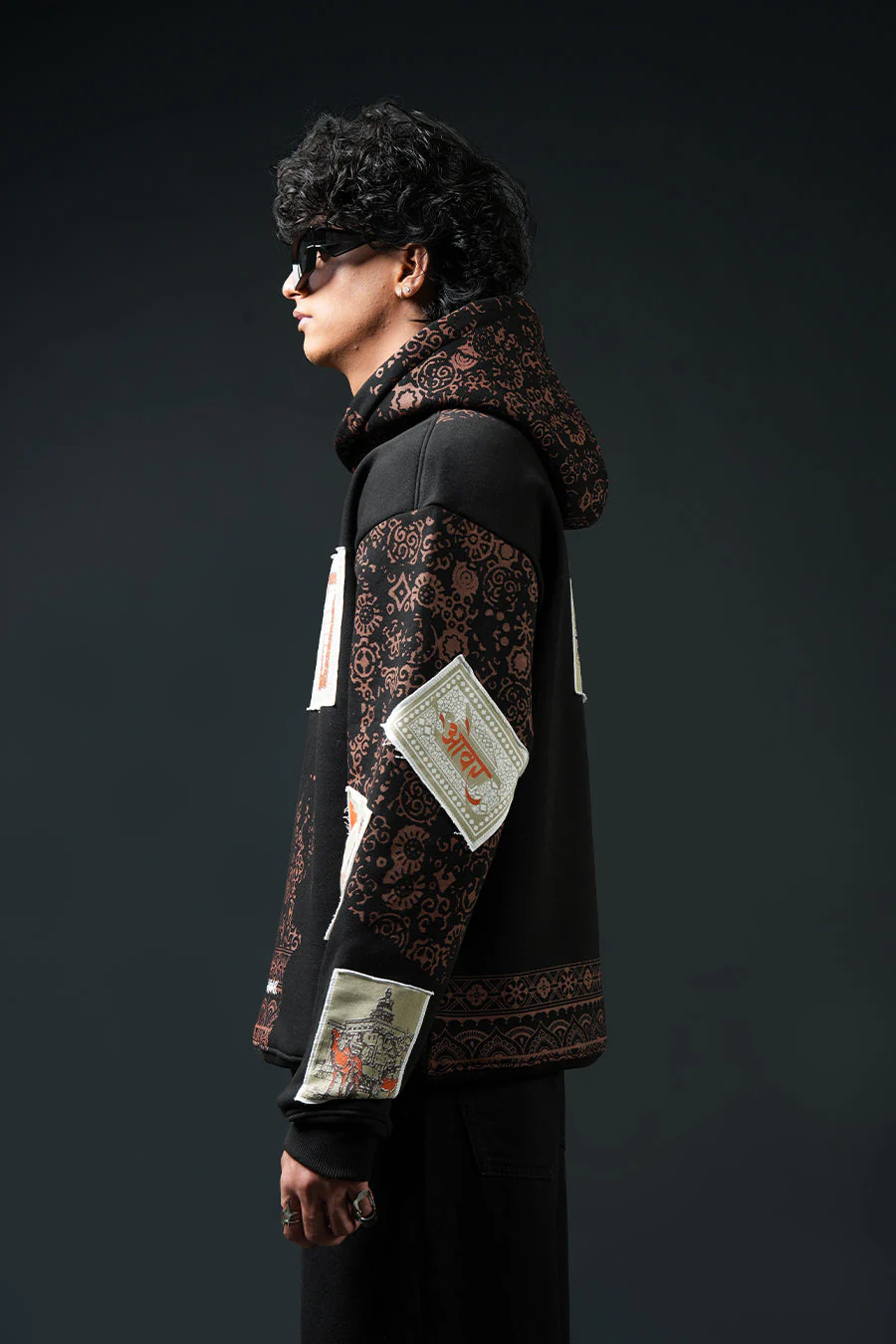 Tough History Black Hoodie - Image 10